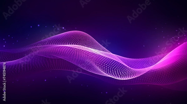 Fototapeta Abstract circle dotted geometric background