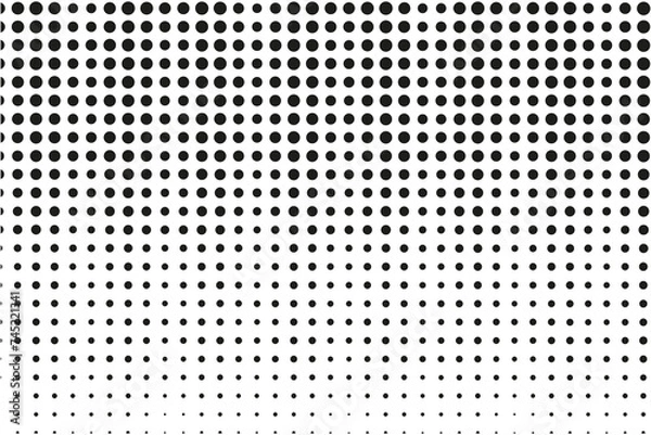 Fototapeta Sleek Halftone Dot Patterns Modern Elements for Product Design