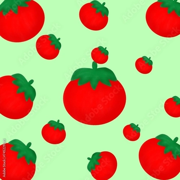 Obraz bright colored tomatoes  
