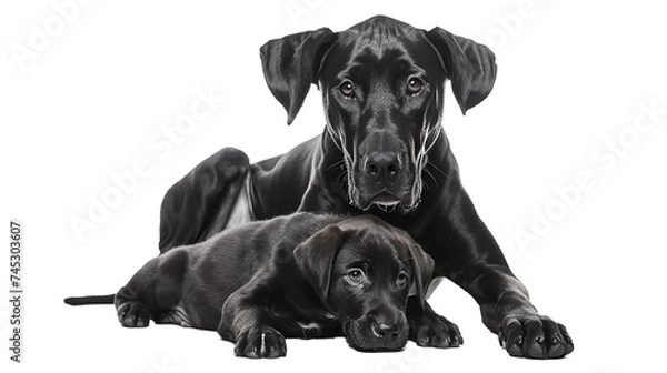 Obraz black labrador retriever