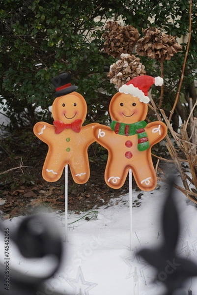 Obraz christmas gingerbread man