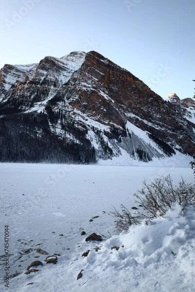 Obraz snow covered mountains