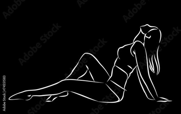 Fototapeta Девушка