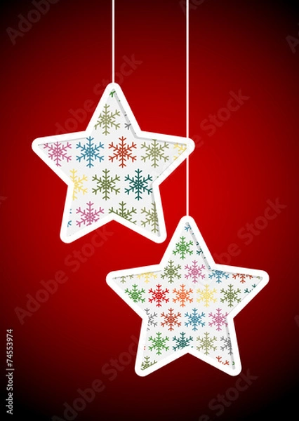 Fototapeta Weihnachtskarte