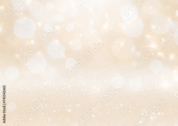 Fototapeta 金色のキラキラの背景