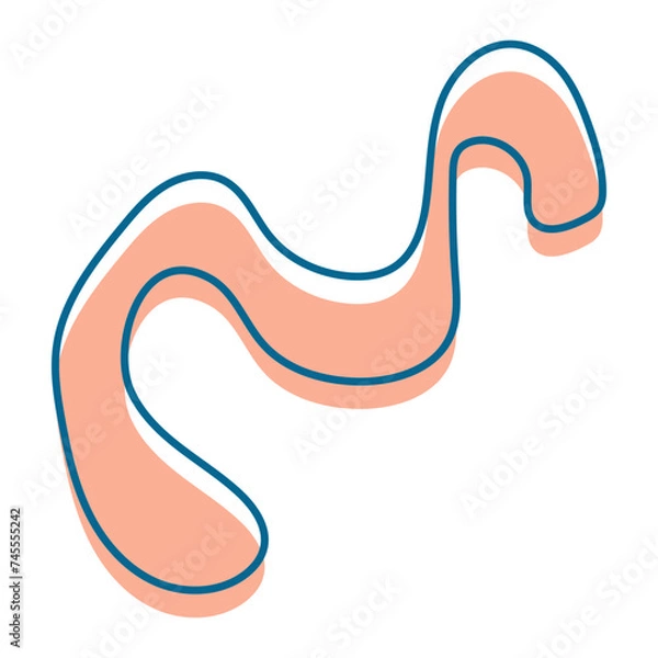 Fototapeta Abstract Shape Element