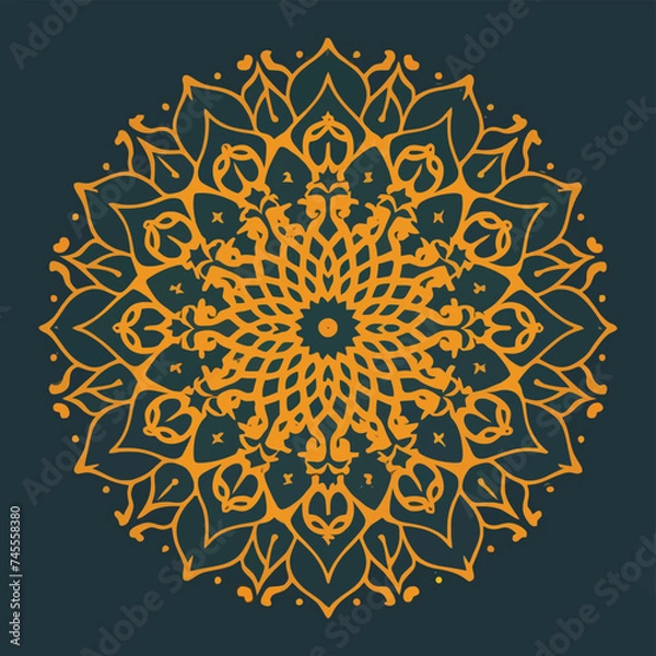 Fototapeta vector illustration hires Collection of High-Resolution Abstract Ramadan Islamic Seamless ornament Patterns with Diverse Designs and Textures 
