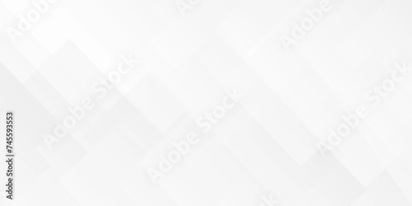 Obraz Abstract white diamond triangle shape geometric technology vector line pattern. space creative concept gray polygonal. seamless modern triangle pattern design.