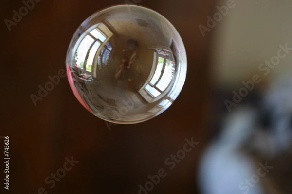 Fototapeta blowing bubbles  2