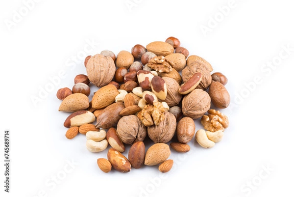 Fototapeta Variety of Mixed Nuts
