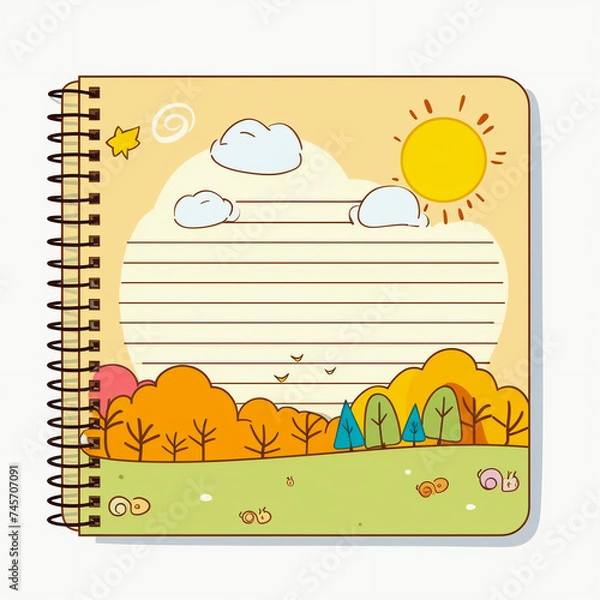 Obraz A Journey Through Empty Pages