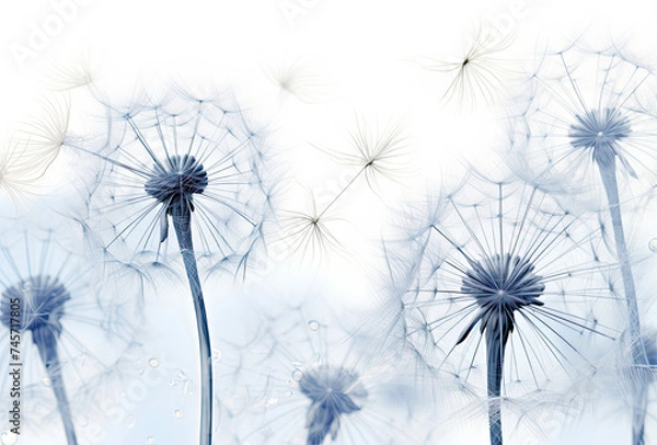 Obraz Dandelions Blowing in the Wind