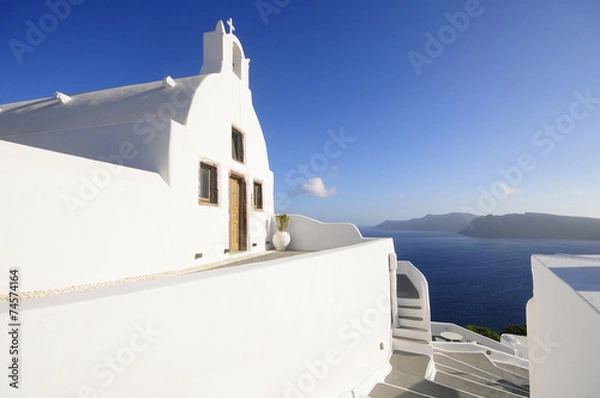 Obraz Mediterranean church