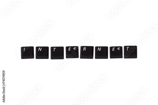 Obraz Internet Written in Keys