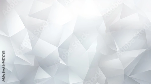 Fototapeta Abstract white and grey background. Subtle abstract background, blurred patterns. Light pale vector background. Abstract pale geometric pattern