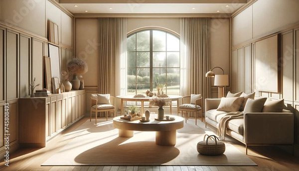 Obraz room, window, new, indoor, space