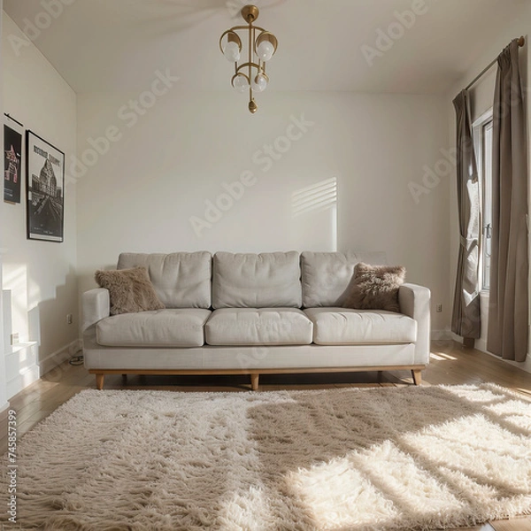 Fototapeta modern room interior design 