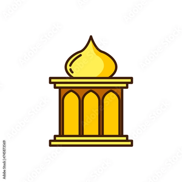 Fototapeta Ramadan Mosque icon