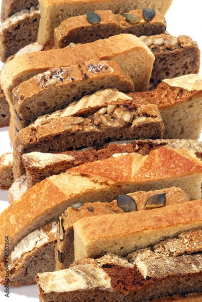 Fototapeta Brotscheiben