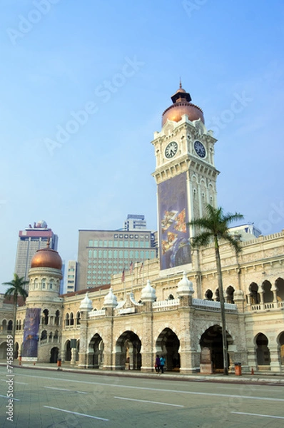 Obraz クアラルンプールの街並み