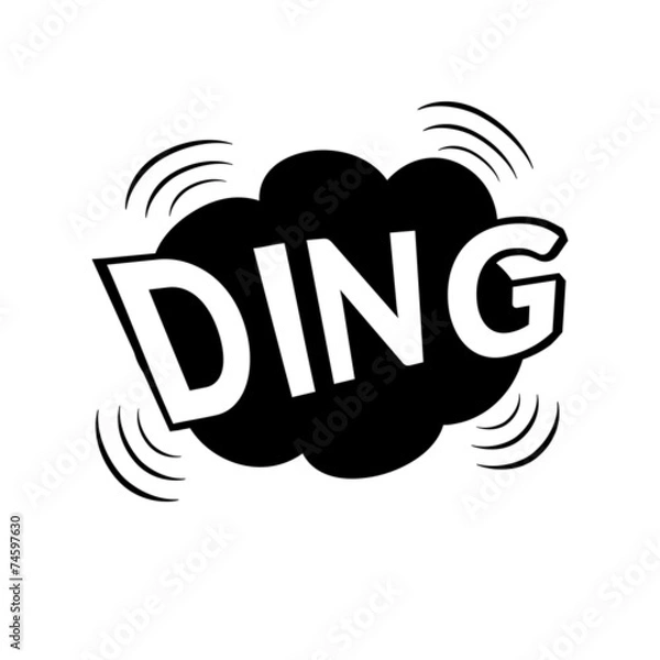 Obraz Comic bubbles vector isolated illustration