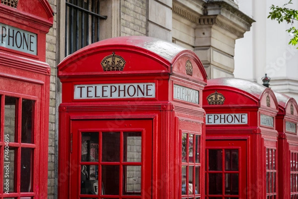 Obraz Red Telephone Box