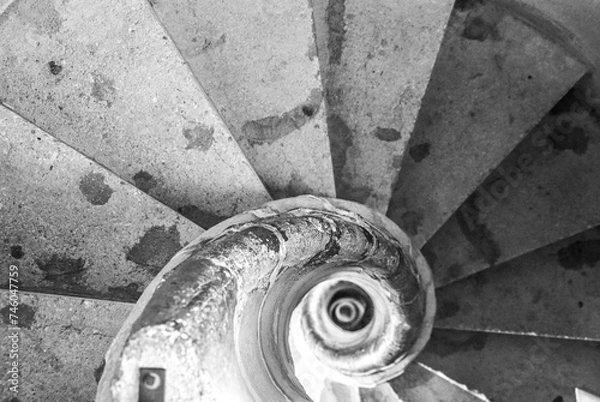 Obraz Escaleras de caracol