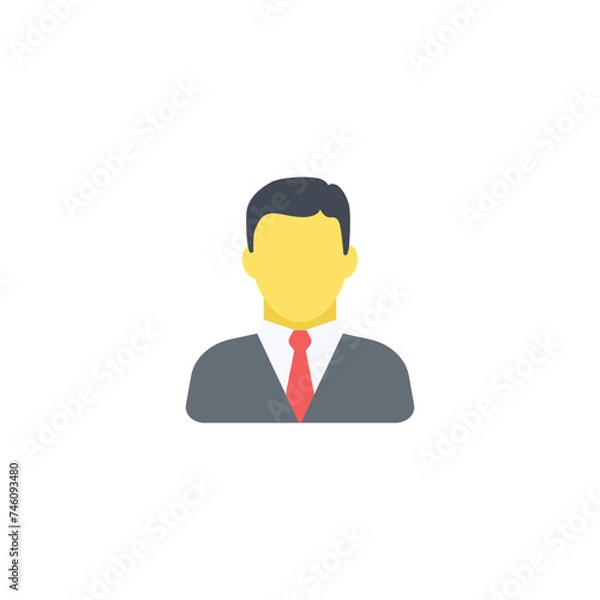 Obraz Avatar businessman icon