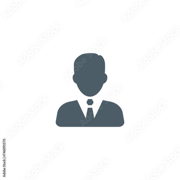 Obraz Avatar businessman icon