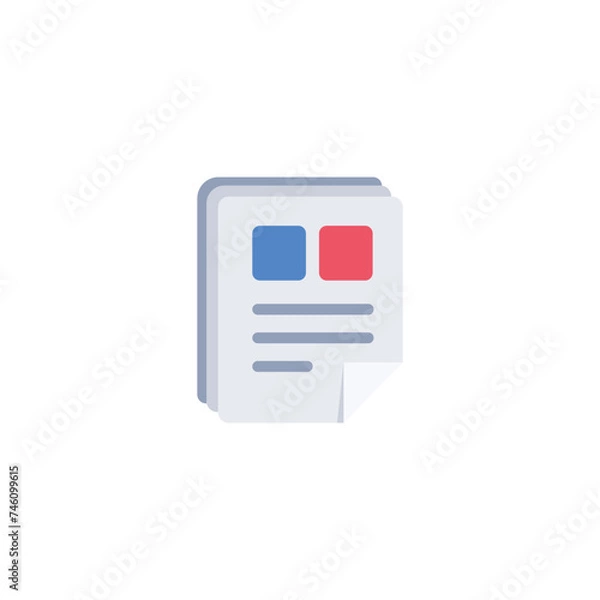 Obraz Newspaper icon