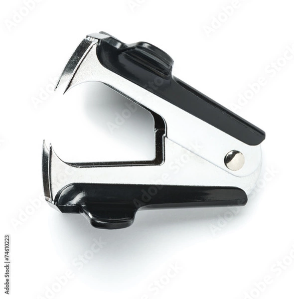 Obraz Staple Remover Isolated on White Background