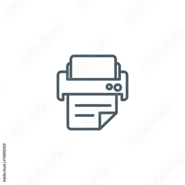 Obraz Printer icon