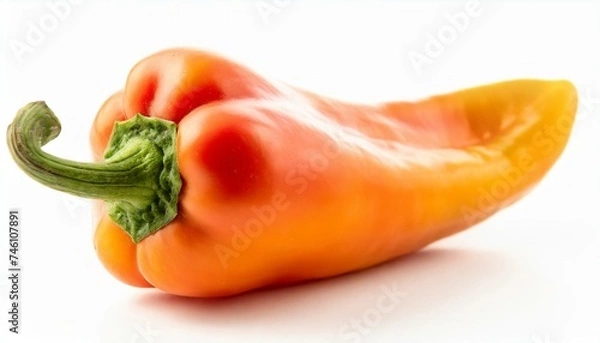 Obraz Pepper on a white background