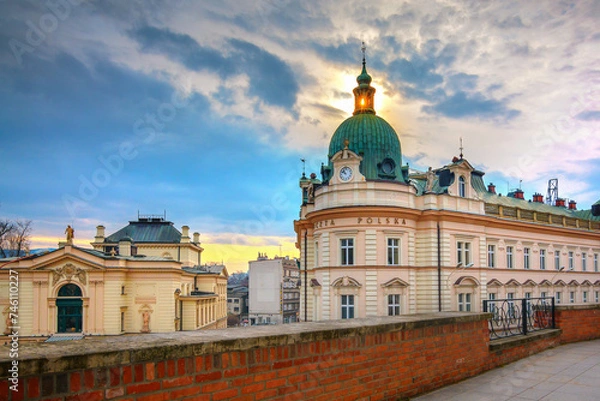 Fototapeta Bielsko-Biała architektura budynek poczta