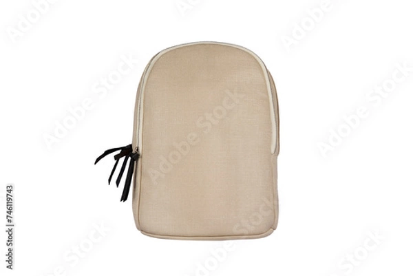 Obraz canvas backpack isolated on white background	
