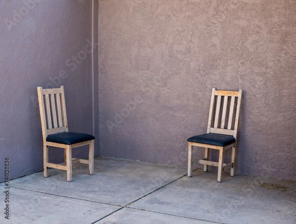 Obraz two chairs in the room