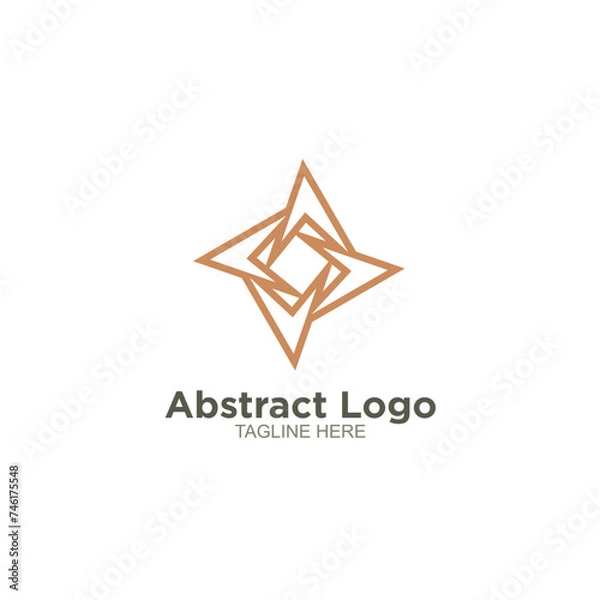 Fototapeta Abstract logo design element