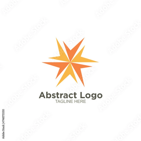 Fototapeta Abstract logo design element
