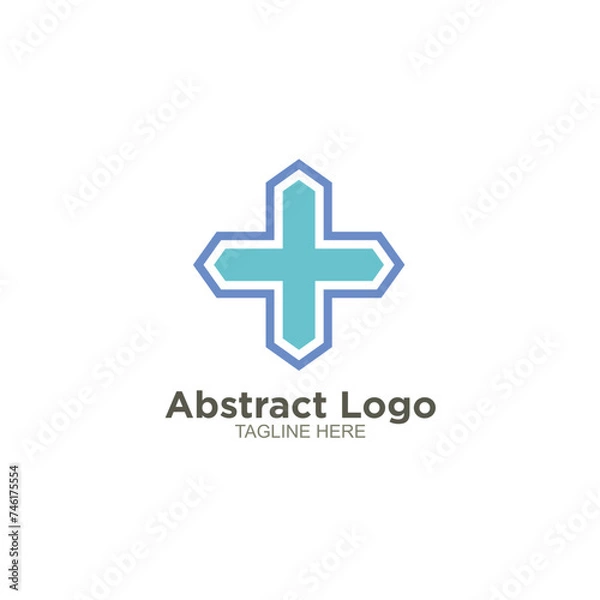 Fototapeta Abstract logo design element
