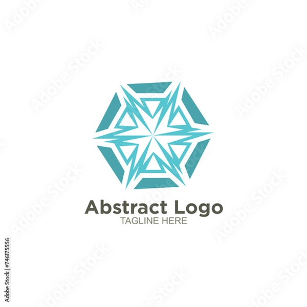 Fototapeta Abstract logo design element