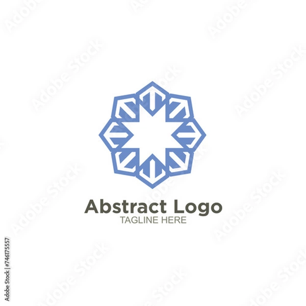 Fototapeta Abstract logo design element