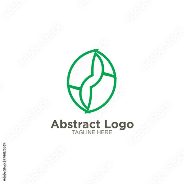 Fototapeta Abstract logo design element
