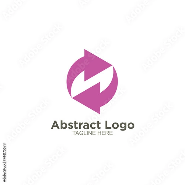 Fototapeta Abstract logo design element