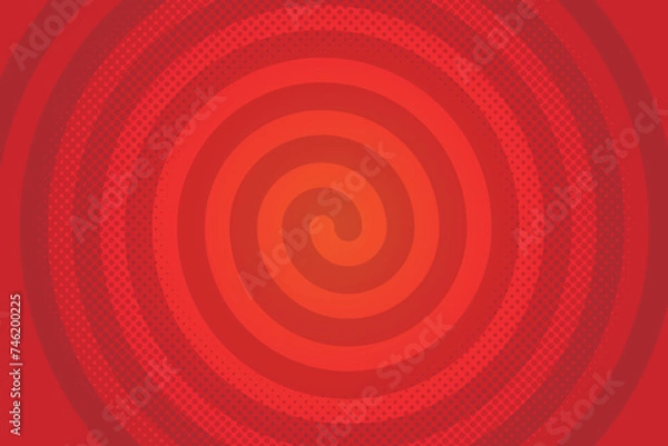 Obraz 背景素材 横長 赤色 うずまきポップな背景 疑問 Q&A 質問 謎 アイデア 自由研究