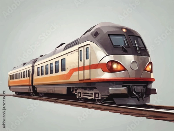 Obraz train in motion