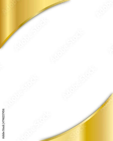 Obraz golden background with place for text