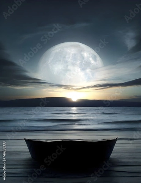 Obraz sunset over the sea