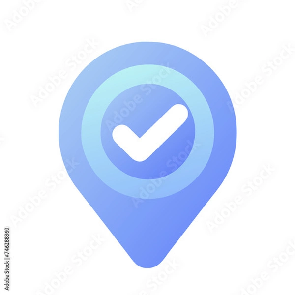 Fototapeta check mark icon