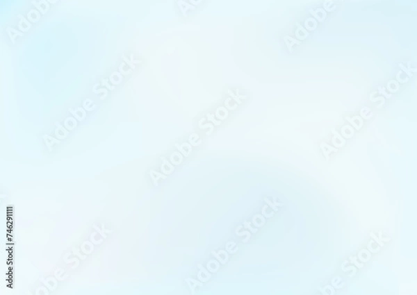 Fototapeta 淡い水色のグラデーション背景素材