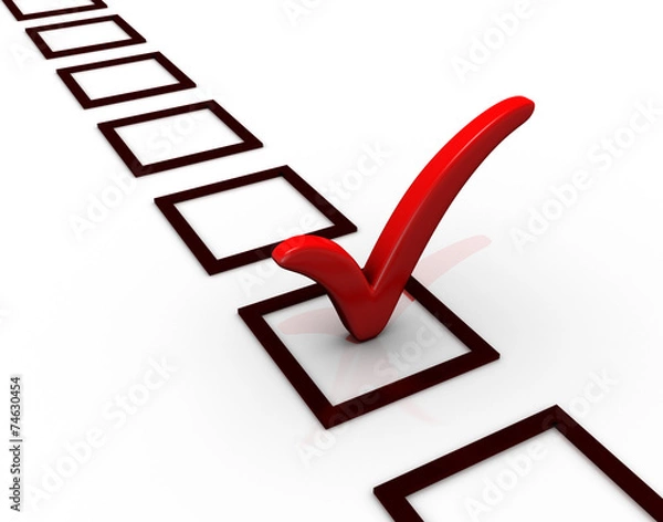 Obraz Check Mark Icon